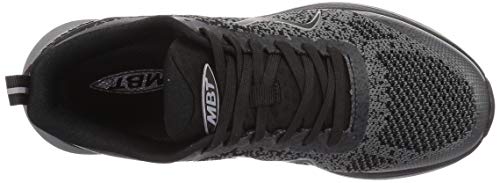 MBT HURACAN-3000 Lace UP W Black Castlerock, Zapatillas de Atletismo Mujer, Negro, 39 EU