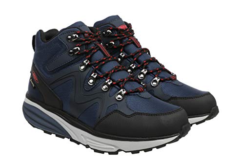 MBT NAVADA X GTX W,Mujer,Zapatos de excursión,Zapatillas de Exterior,Zapatos para Usar al Aire Libre,Zapatillas de Deporte,Azul (Navy),39, 5