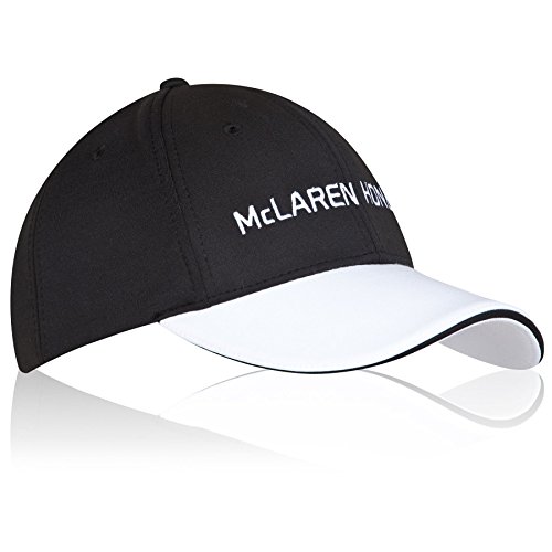 McLaren F1 Hombre Honda Official Team Cap, Hombre, Color Negro/Blanco, tamaño Talla única