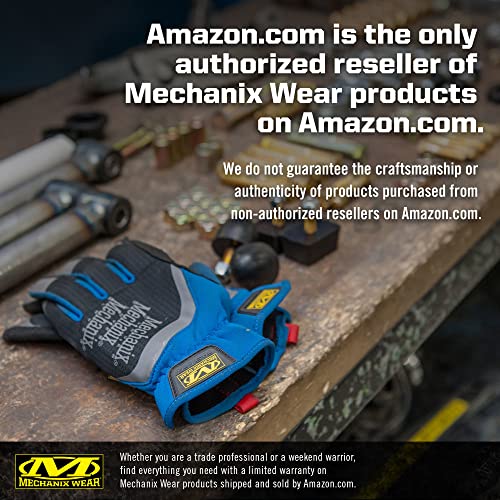 Mechanix Wear - Guantes Hi-Viz FastFit (Grande, Amarillo Fluorescente)