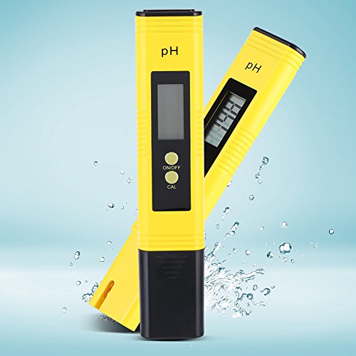 Medidor De Ph Digital,Medidor Ph Y Cloro Piscinas Protable LCD Digital Ph Meter Pen Aquarium Pool Water Wine Tester Tool