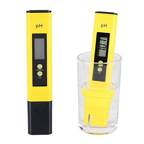 Medidor De Ph Digital,Medidor Ph Y Cloro Piscinas Protable LCD Digital Ph Meter Pen Aquarium Pool Water Wine Tester Tool