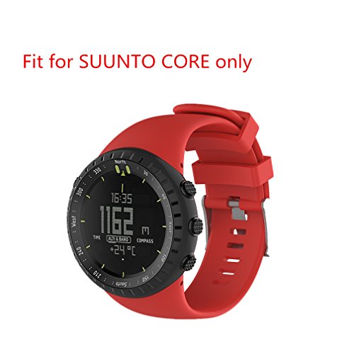 Meiruo Correa para Suunto Core All Black, Reemplazo de Pulsera para Suunto Core All Black (Colour 2)