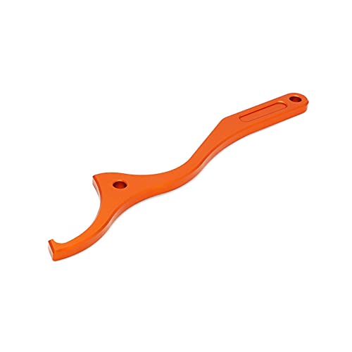 MeiZi Motocicleta Ampliación Trasera Amortiguador Amplia Herramienta de Llave Inglesa Ajuste for SX SXF XC XCW EXCV XCFW 125 150 200 250 300 350 450 500 EXC (Color : Orange)