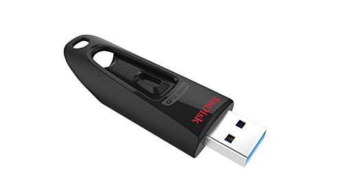 Memoria Flash USB 3.0 SanDisk Ultra de 128 GB, Velocidad de Lectura de hasta 130 MB/s