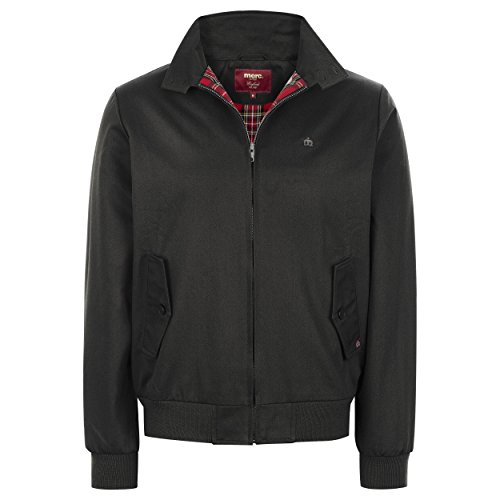 Merc Harrington, Chaqueta de Manga Larga Para Hombre, Negro (Black), Medium