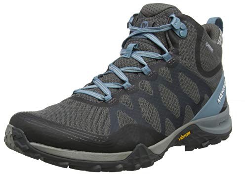 Merrell Siren 3 Mid GTX, Botas de Senderismo Mujer, Gris, 39 EU