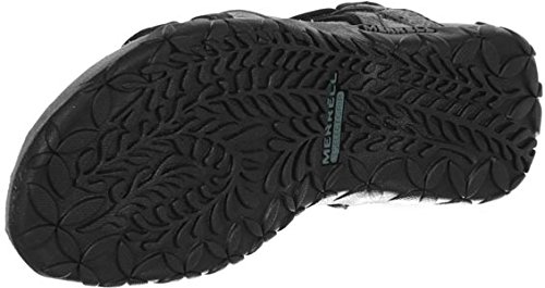 Merrell Terran Lattice Ii Tira de tobillo para Mujer, Negro, 38 EU