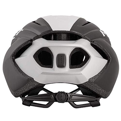 Met Casco Strale S(52-56) Ciclismo, Adultos Unisex, Multicolor (Negro Blanco)