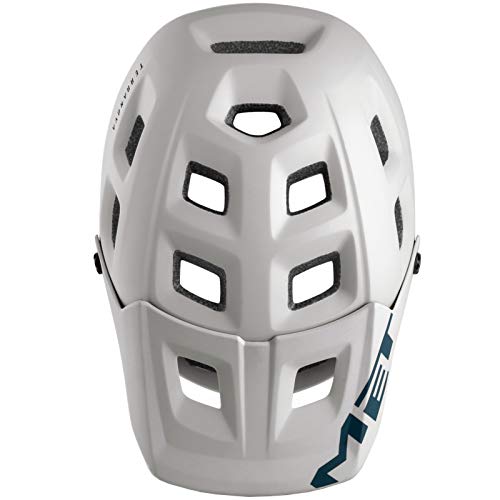 MET Casco Terranova L(58-61), Adultos Unisex, Multicolor (Gris Azul)