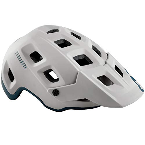 MET Casco Terranova L(58-61), Adultos Unisex, Multicolor (Gris Azul)