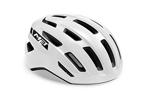 MET Miles MIPS - Casco para bicicleta de montaña (talla M), color blanco