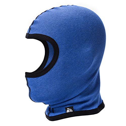 meteor Pasamontañas Balaclava Termico para Invierno Ciclismo Moto Deporte Ski Esquí Senderismo Snowboard al Aire Libre para Hombre Mujer Proteger Cuello y Cara Tamaño Universal (M/L, Azul)