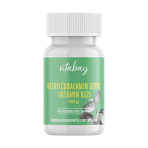 Metilcobalamina, vitamina B12 Depot (5000 mcg)