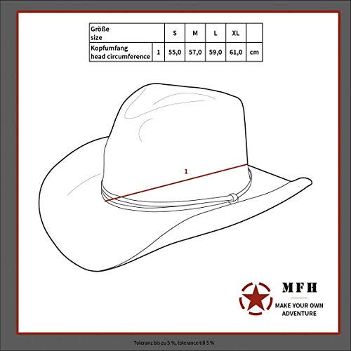 MFH Sombrero Australiano de Boonie (Coyote Tan/M)