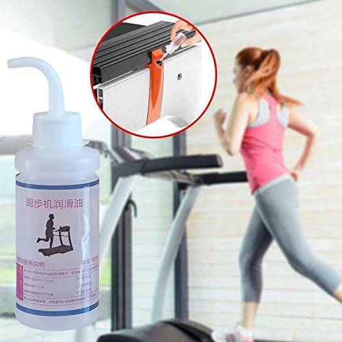 Mgichoom Lubricante para caminadora, aceite lubricante para cinta de correr con tubos aplicadores para elegir, fácil de apretar para todo tipo de cintas de correr 3 onzas