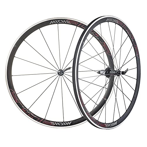 Miche Altur Wheels Juego de Ruedas de Carretera, Unisex, Negro, Campagnolo