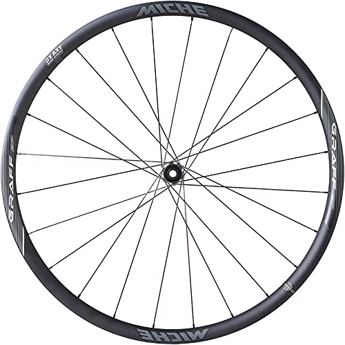 Miche Graff SP Disc Wheels Juego de Ruedas de Grava, Unisex, Negro, Campagnolo