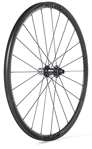 Miche Race DX Wide Profile BT Disc Wheels Juego de Ruedas de Carretera, Unisex, Negro, Campagnolo