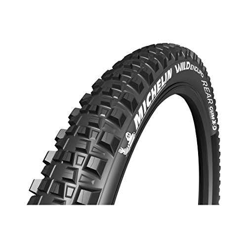 MICHELIN PNEU 27.5X2.40 (61-584) Wild Enduro Rear Gum-X T.Ready Neumático de Bicicleta, Unisex Adulto, Negro, Talla única