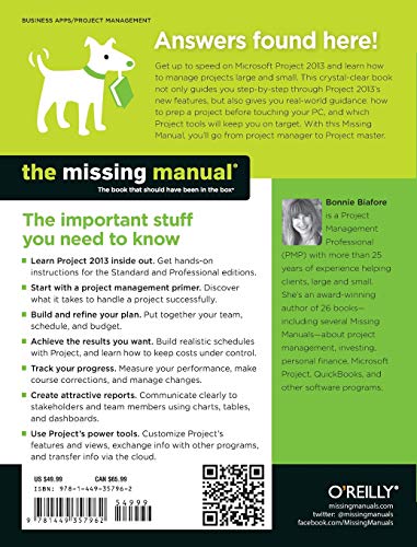 Microsoft Project 2013: The Missing Manual