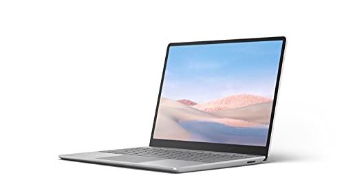 Microsoft Surface Laptop Go - Ordenador portátil 2 en 1 de 12.4" (Intel Core i5-1035G1, 8GB RAM, 256GB SSD, Intel Graphics, Windows 10) Platino - Teclado QWERTY Español