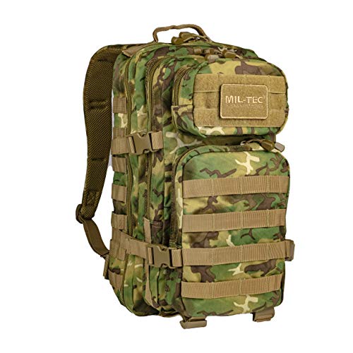 Mil-Tec EE.UU. Mochilla Assault Pack (Small/Woodland Arid)