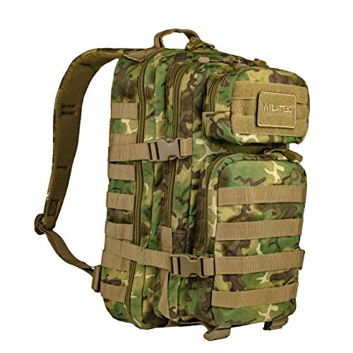 Mil-Tec EE.UU. Mochilla Assault Pack (Small/Woodland Arid)