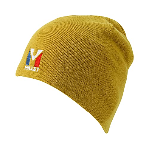 Millet - Active Wool Beanie - Gorro Unisex de Lana Merina - Alpinismo, Senderismo, Día a Día - Amarillo