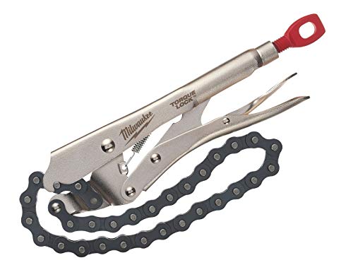 Milwaukee 48 – 22 3542 bloqueo cadena llave 9 pulgadas – Plata