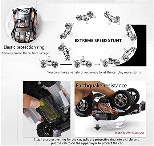 Mini Remote Control Racing Car 5-Speed Shift High Speed RC Sports Vehicle Professional 2.4G Radio Control Truck 4x4 Strong Horsepower Off Road Car Toy with Rechargeable Battery