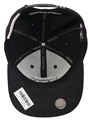 Mitchell & Ness Brooklyn Nets – Gorra Black Up Team Arch – Black/Black negro talla única