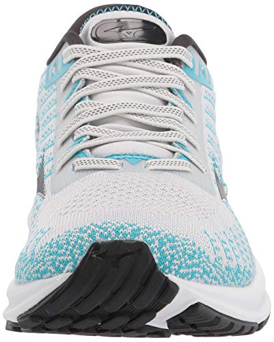 Mizuno Wave Rider 24 WAVEKNIT, Zapatillas para Correr Mujer, Nimbus Cloud Phantom, 38.5 EU