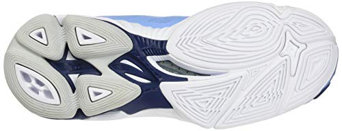 Mizuno Wave Rider 24, Zapatillas Mujer, Dellarblue/White/2768c, 40 EU