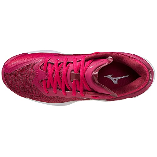 Mizuno Wave Stealth Neo (W), Zapatillas Deportivas Mujer, BikingRed/PersianRed/Wht, 40 EU