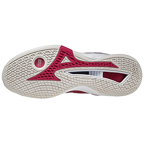 Mizuno Wave Stealth Neo (W), Zapatillas Deportivas Mujer, BikingRed/PersianRed/Wht, 40 EU