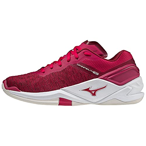 Mizuno Wave Stealth Neo (W), Zapatillas Deportivas Mujer, BikingRed/PersianRed/Wht, 40 EU