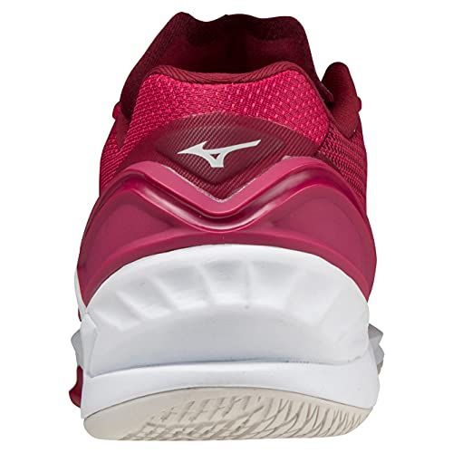 Mizuno Wave Stealth Neo (W), Zapatillas Deportivas Mujer, BikingRed/PersianRed/Wht, 40 EU