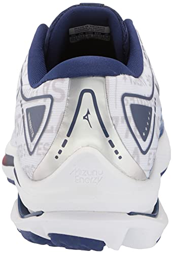 Mizuno Zapatillas de correr para hombre, Blanco, 46 EU