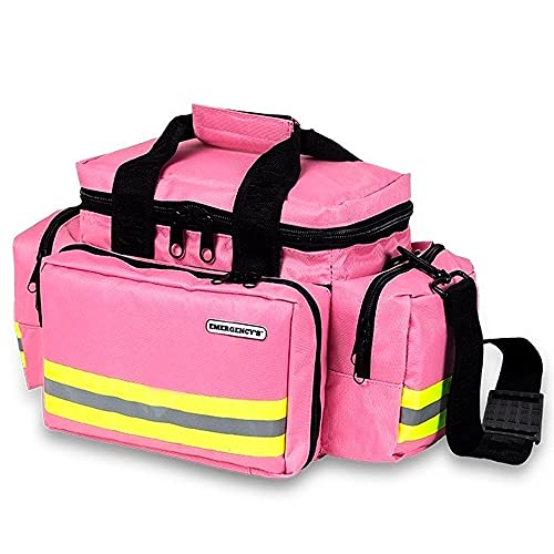 Mobiclinic, Bolsa asistencia sanitaria ligera, Amplia, Resistente, Rosa