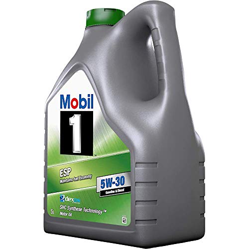 Mobil 1 151060 ESP Formula 5W-30 Aceites de Motor para Coches, Gris, 5 litros