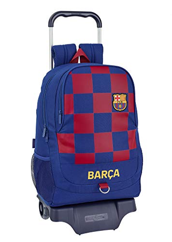 Mochila Escolar de FC Barcelona 1ª Equip. 19/20 Oficial con Carro 330x150x430mm