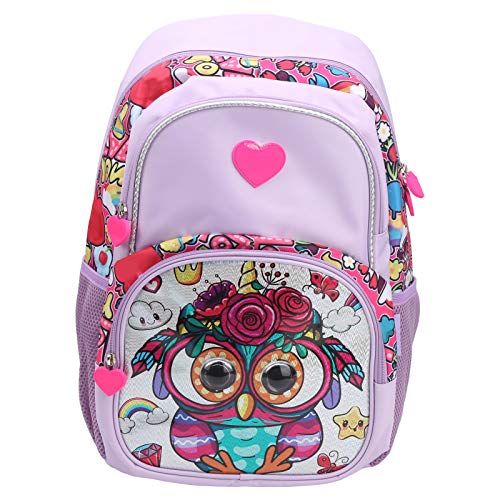 Mochila para Estudiantes, Conveniente para Usar Mochila Transpirable con Gran Espacio de Almacenamiento para Uso Escolar para Estudiantes(Púrpura)