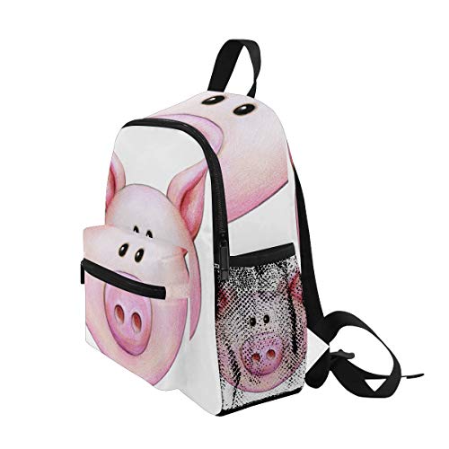 Mochila para niños Piggy Head Kindergarten Prechool Bag for Toddler Girls Boys