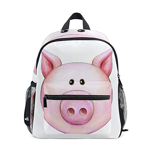 Mochila para niños Piggy Head Kindergarten Prechool Bag for Toddler Girls Boys