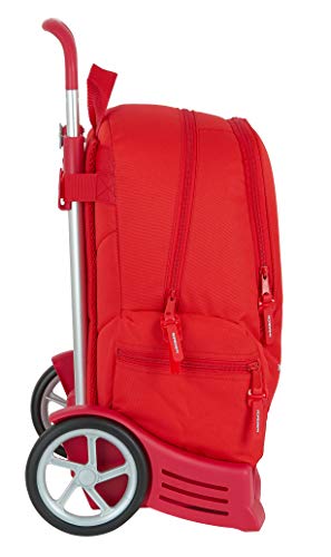 Mochila Safta 662 Espalda Ergonómica con Carro Safta Evolution de Sevilla FC Corporativa, 320x170x430mm