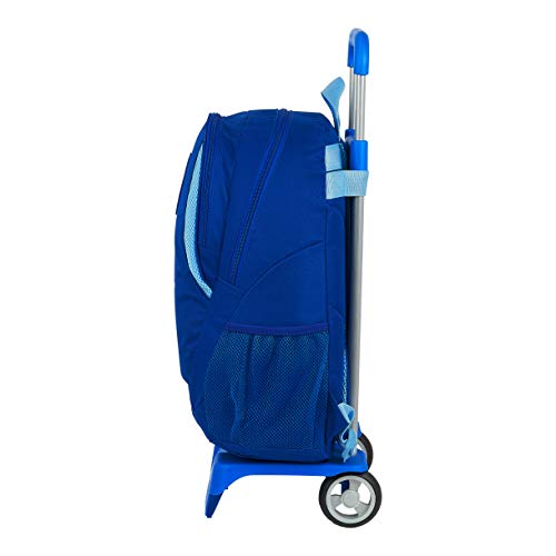 Mochila Safta Escolar con Carro de Real Zaragoza, 330x150x430mm