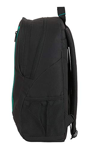 Mochila Safta Escolar de F.C. Barcelona 3ª Equip. 20/21, 320x160x440mm, negro/turquesa