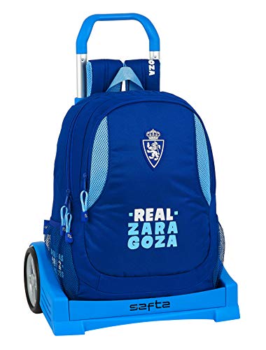 Mochila Safta Espalda Ergonómica con Carro Safta Evolution de Real Zaragoza