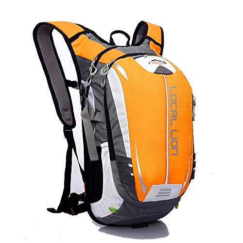 Moda Mochila Hydration Pack Mochila Impermeable 18L Bicicleta Carretera Bolsa Mochila Mochila Mochilas Escolares,Amarillo,China